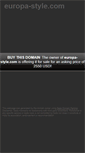 Mobile Screenshot of europa-style.com